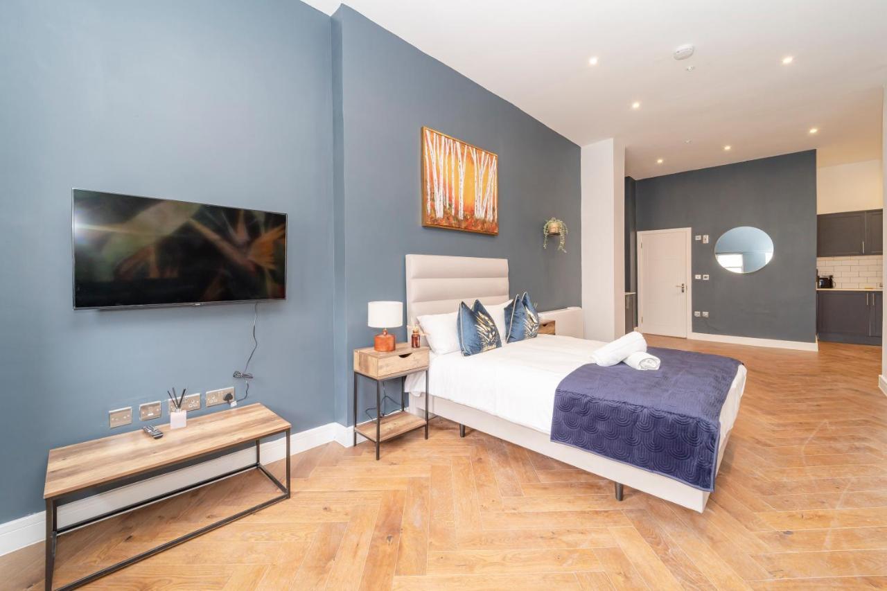 Morden Studio Flat Moments Away From Brighton Seafront Apartment Luaran gambar